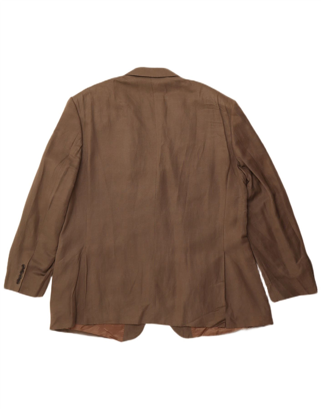 Giacca blazer a 2 bottoni Marks & Spencer da uomo UK 38 seta kaki media