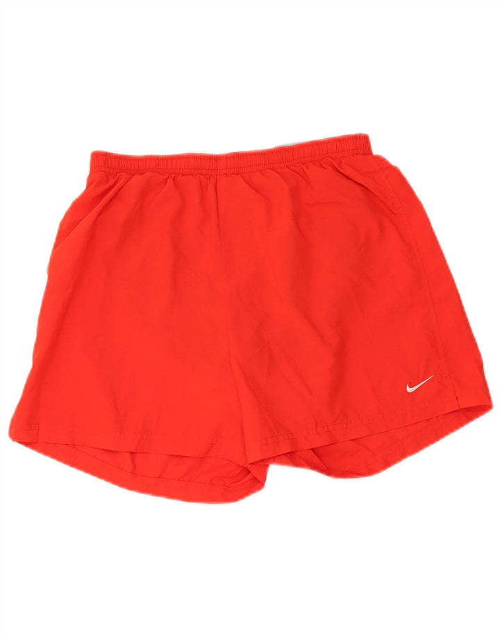 Pantaloncini sportivi Nike Dri Fit da uomo piccoli rossi
