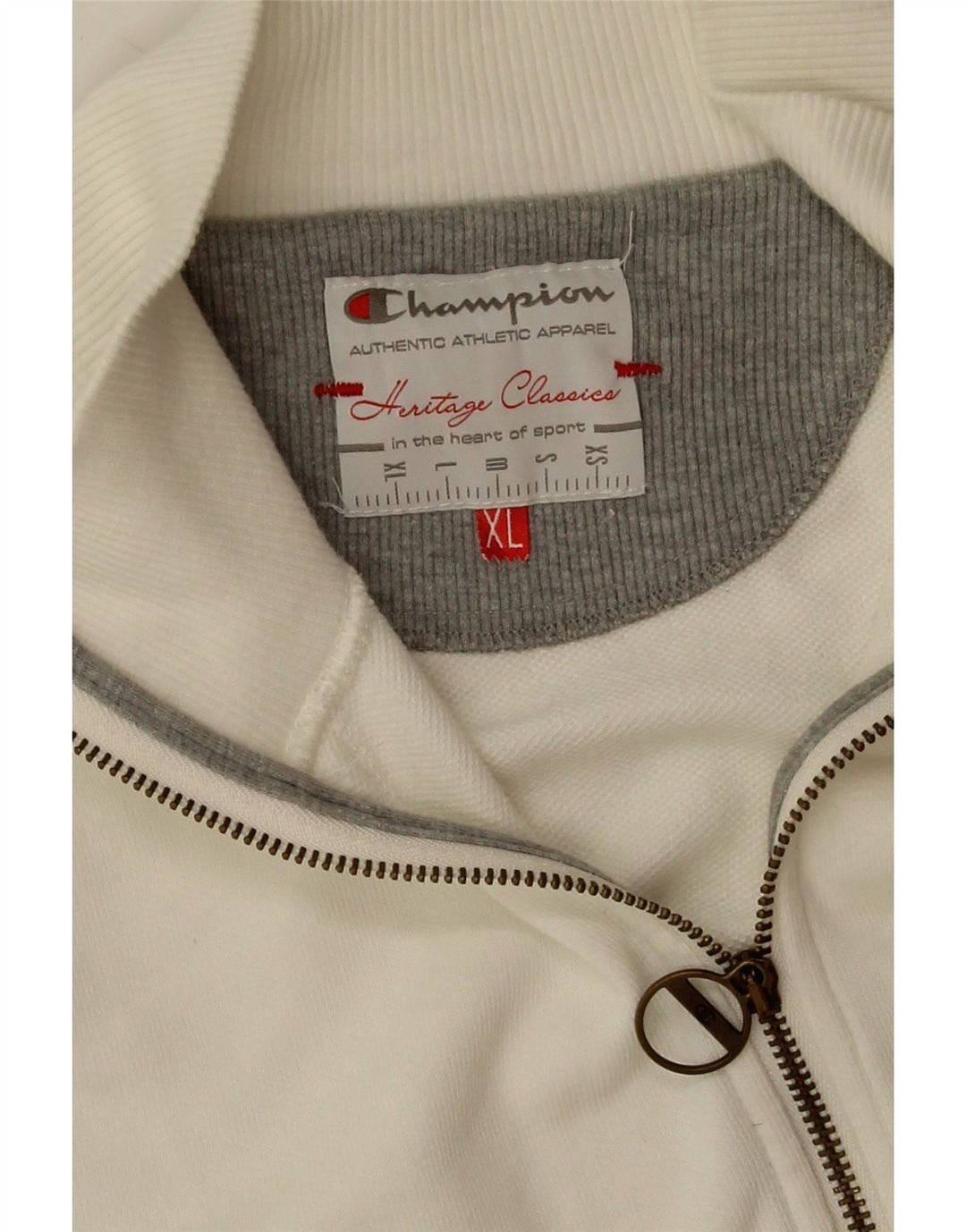Giacca da tuta da donna Champion Heritage Classics UK 18 XL Bianca