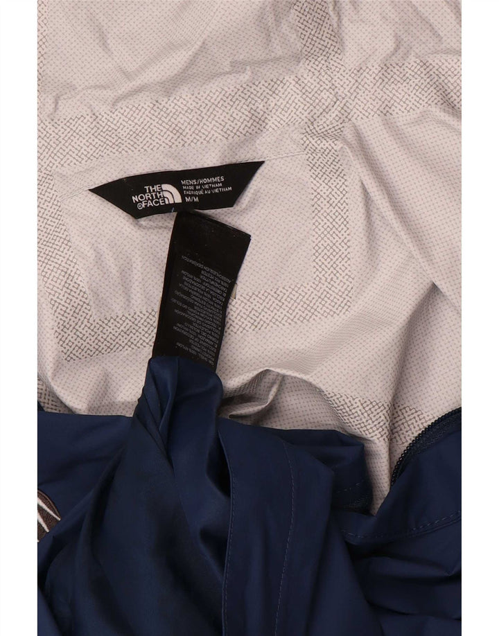 Giacca antipioggia da uomo con cappuccio The North Face UK 38 nylon blu navy medio
