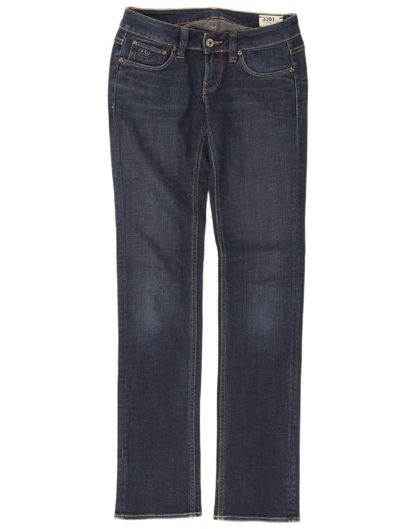 Jeans slim da donna G-Star 3301 W26 L32 cotone blu