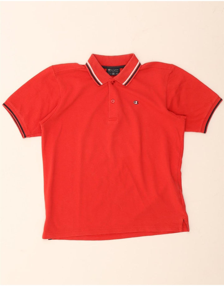Polo Bambino CHAMPION 9-10 Anni Rosso Medio Cotone