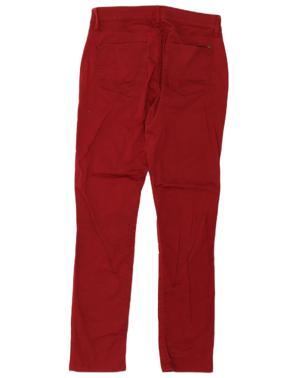 Tommy Hilfiger Mens Milan RW Slim Jeans W27 L29 Burgundy Cotton