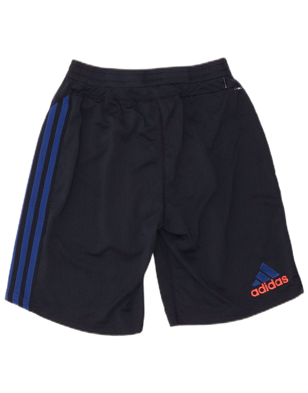 Adidas Mens Climacool Sport Shorts Small Navy Blue Polyester