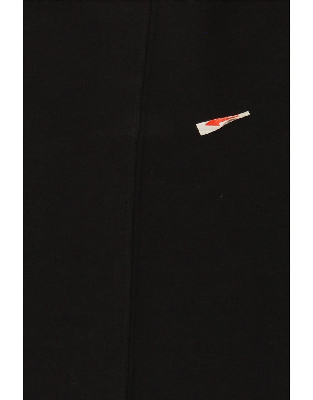 Felpa corta da donna Nike UK 10 piccola in cotone nero