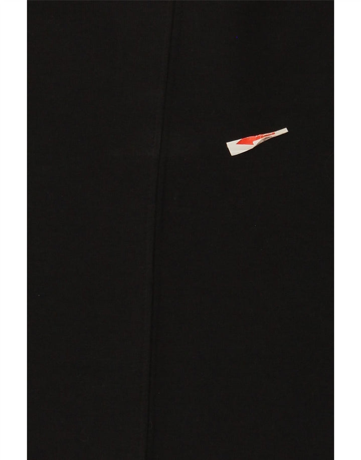 Felpa corta da donna Nike UK 10 piccola in cotone nero