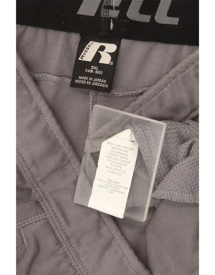 Pantaloni da tuta da uomo RUSSELL ATHLETIC 3XL Rayon grigio