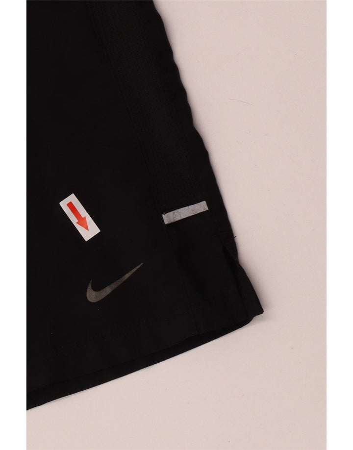 Pantaloncini sportivi Nike Dri Fit da uomo piccoli in poliestere nero
