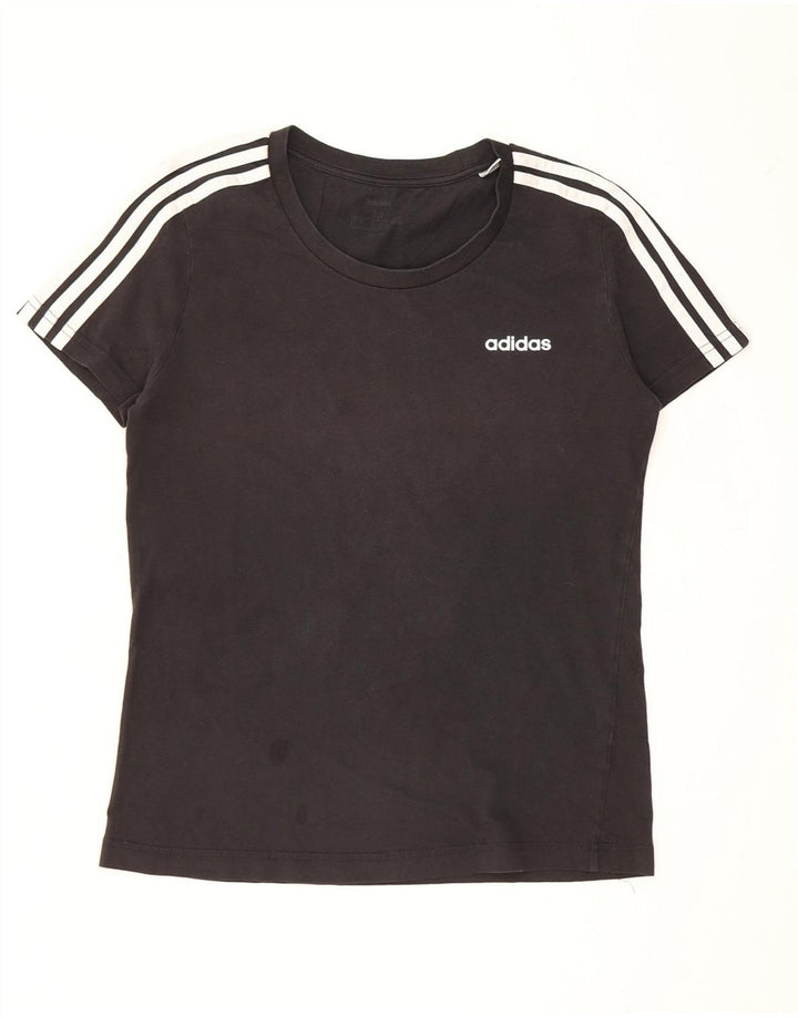 Maglietta Adidas da donna Top UK 12/14 media nera