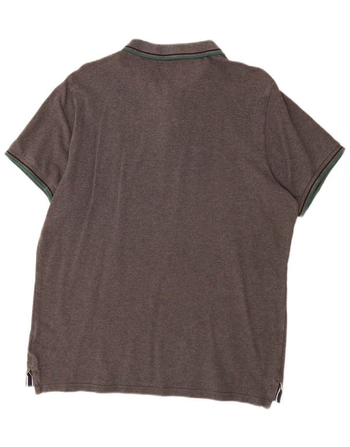 Polo da uomo Superdry 2XL in cotone grigio