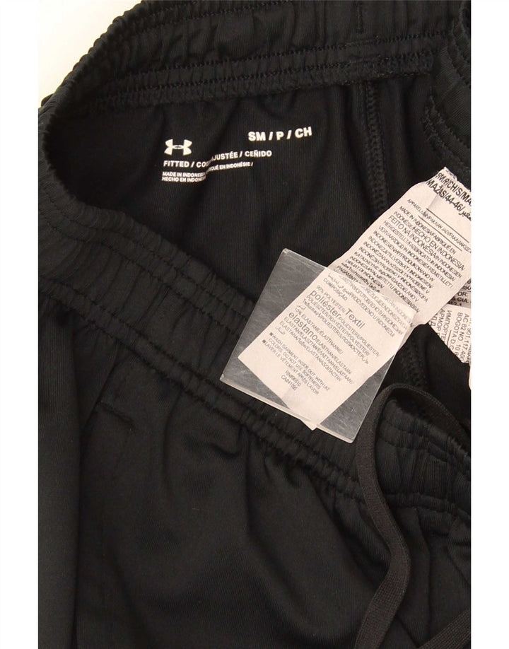 Pantaloni da tuta da uomo Under Armour piccoli in poliestere nero