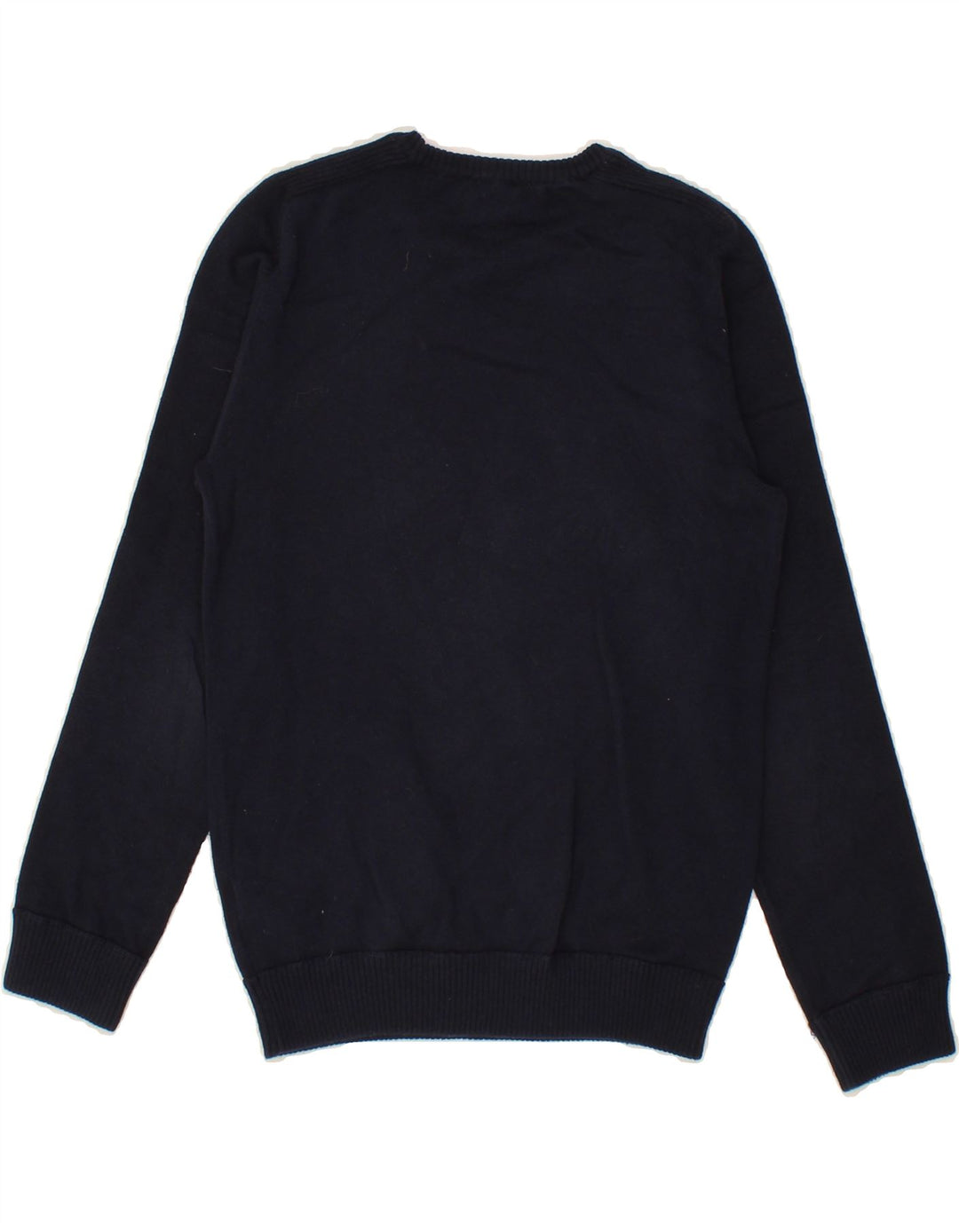 GUESS Boys Crew Neck Jumper Sweater 8-9 Years Navy Blue Cotton Vintage Guess and Second-Hand Guess from Messina Hembry 