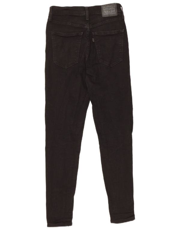 Jeans Levi's Mile High Super Skinny da donna W26 L28 cotone nero