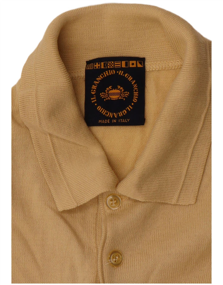 Maglione da uomo con collo alto Il Granchio, grande, beige