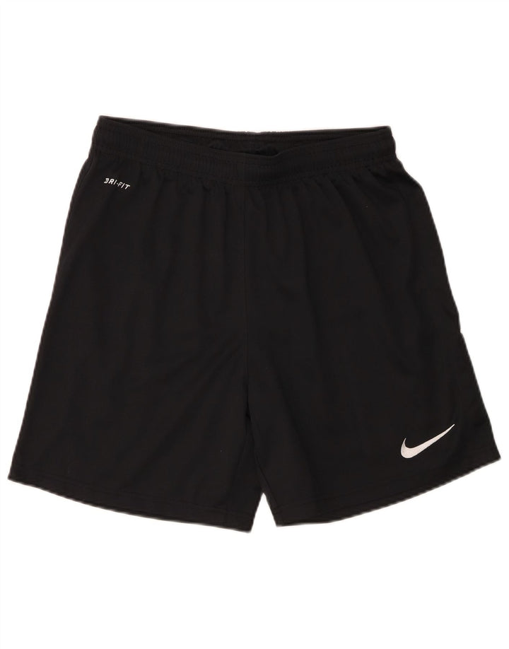 Pantaloncini sportivi Nike Dri Fit da uomo piccoli in poliestere nero