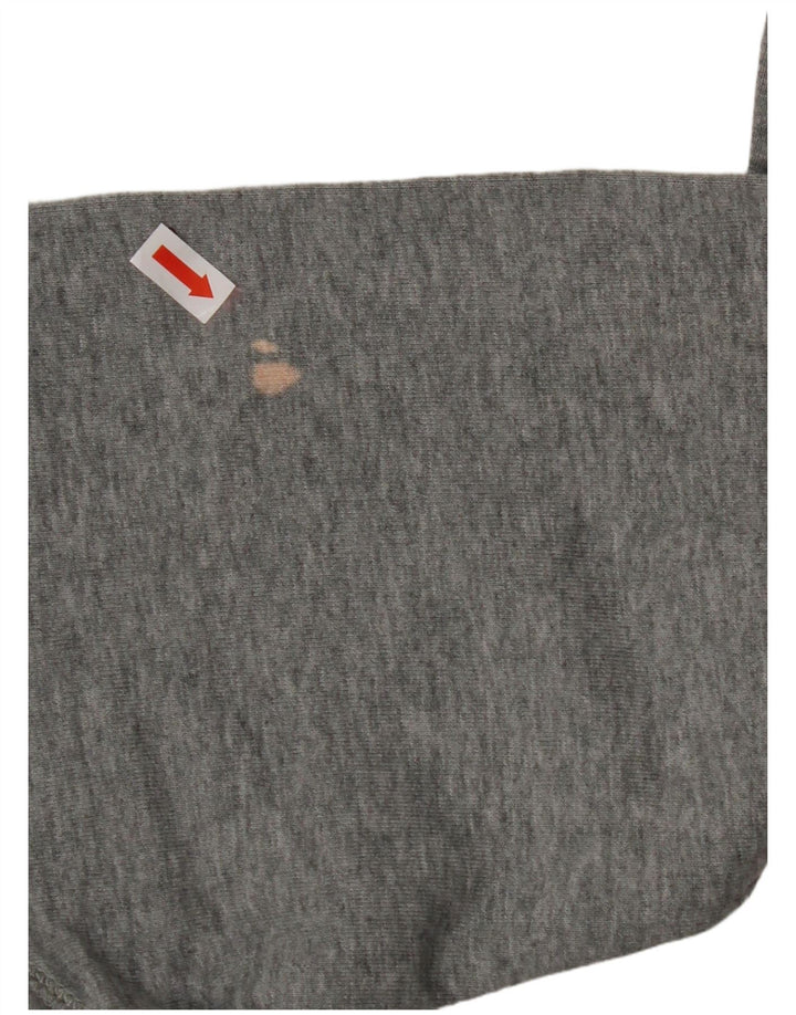 CONVERSE Felpa da donna Maglione UK 18 XL Cotone grigio