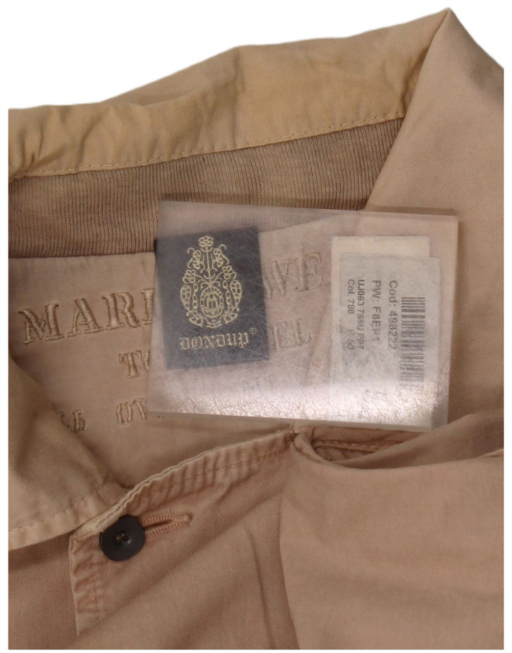 DONDUP Giubbotto Bomber Donna IT 52 2XL Cotone Beige