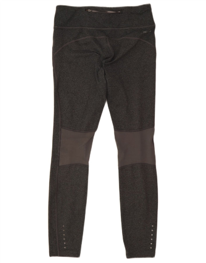 Leggings Nike Dri Fit Crop da donna UK 8 Small Grigio Poliestere