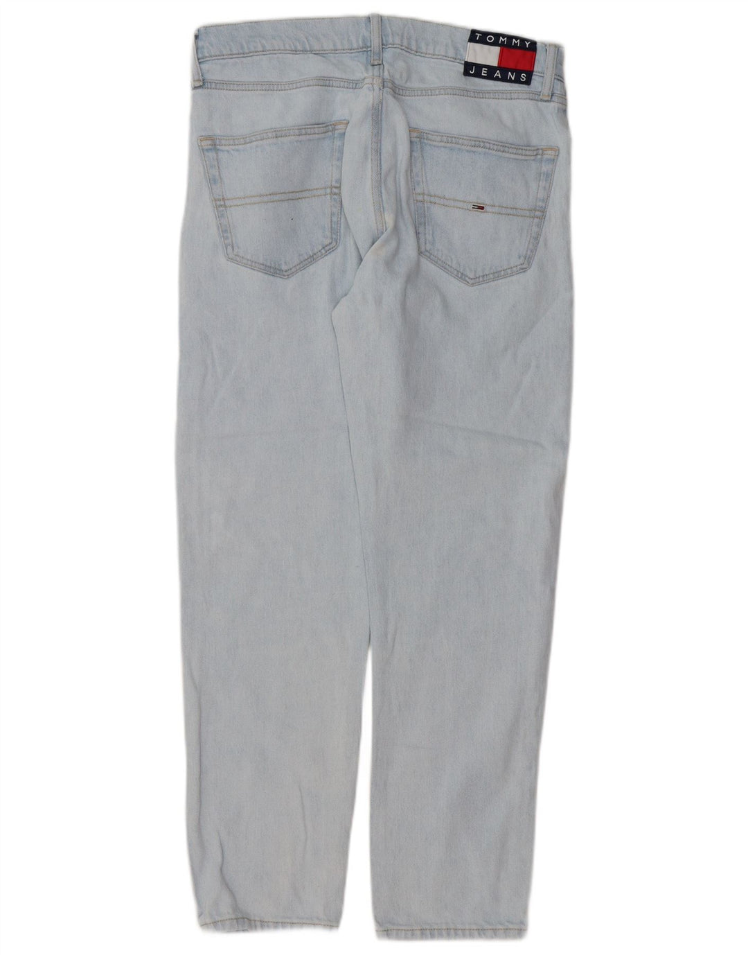 Jeans dritti da uomo Tommy Hilfiger W31 L28 cotone blu