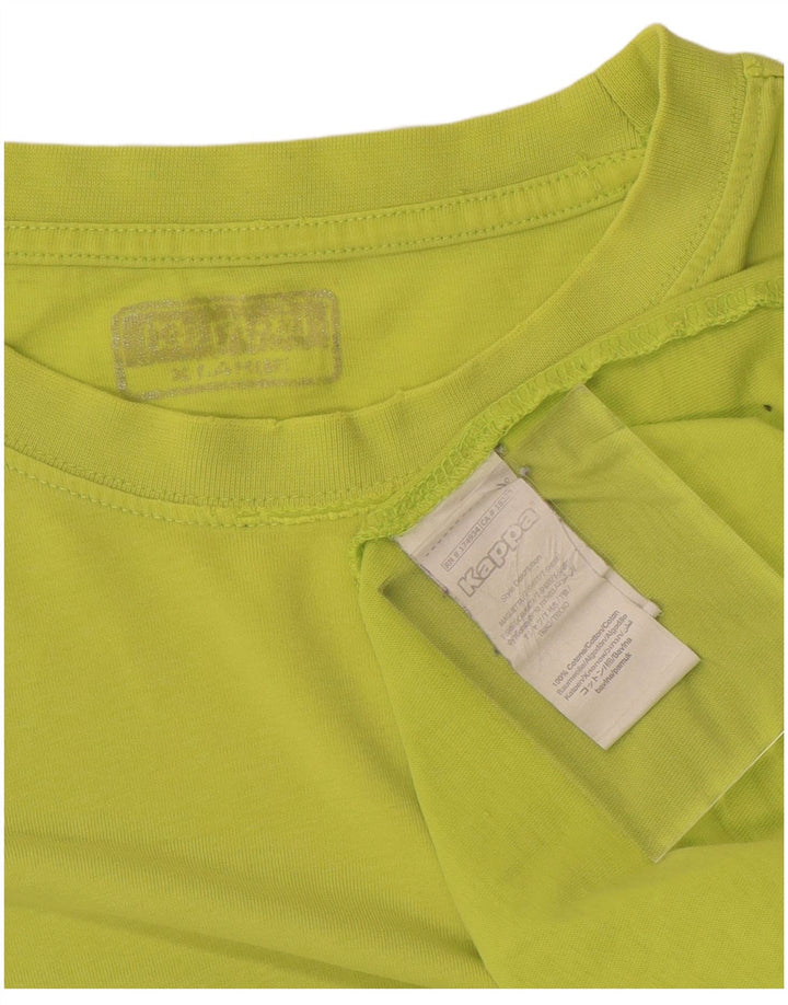 T-shirt uomo Kappa Top XL verde cotone
