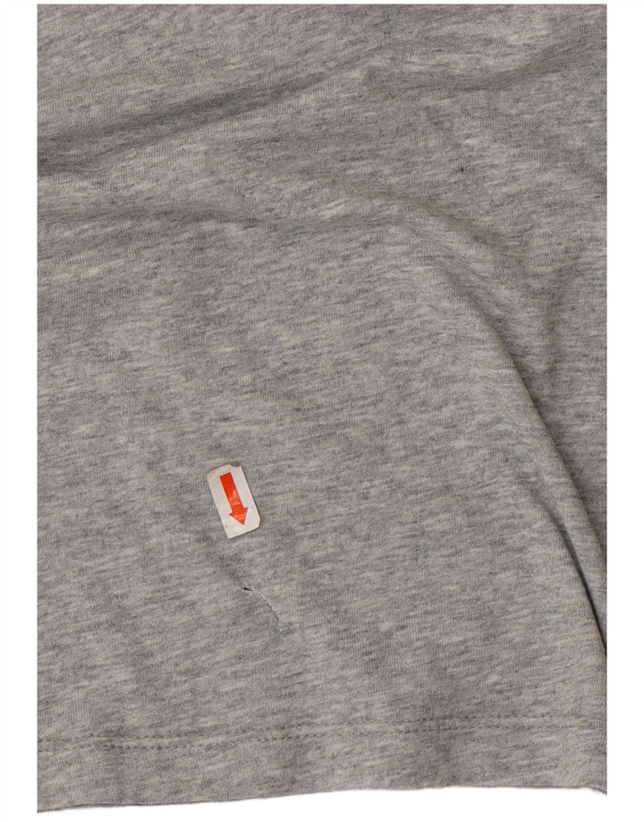 T-shirt NIKE Dri Fit da uomo grande grigia