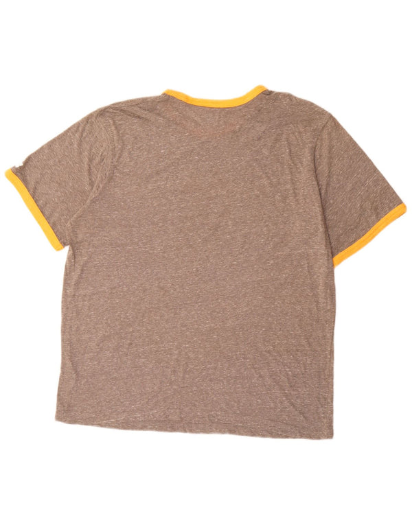 RUSSELL ATHLETIC T-shirt grafica da uomo LSU Tigers UK 46/48 XL Grigio