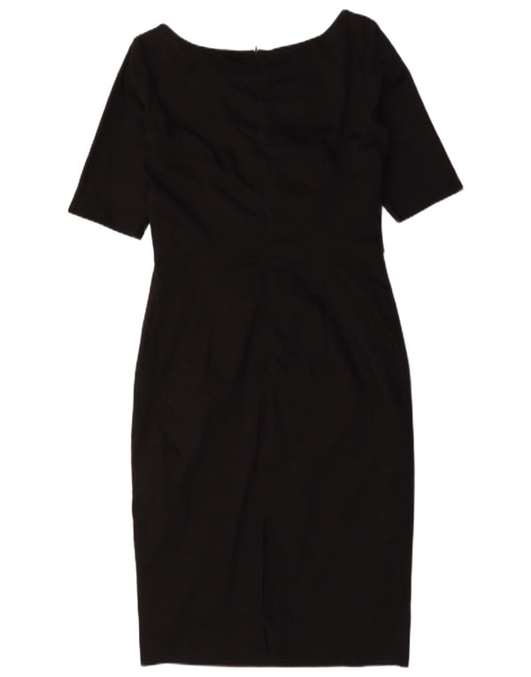 Abito tubino da donna Oasis UK 12 cotone nero medio