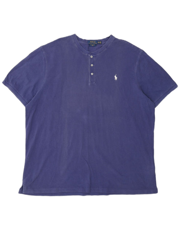 Polo Ralph Lauren T-shirt da uomo Top 2XL Blu Cotone Classica