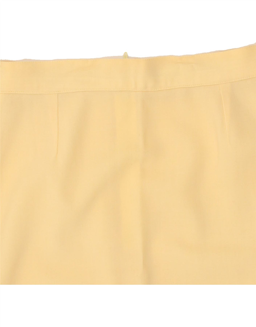 VINTAGE Womens Pencil Skirt W28 Medium Yellow Vintage Vintage and Second-Hand Vintage from Messina Hembry 