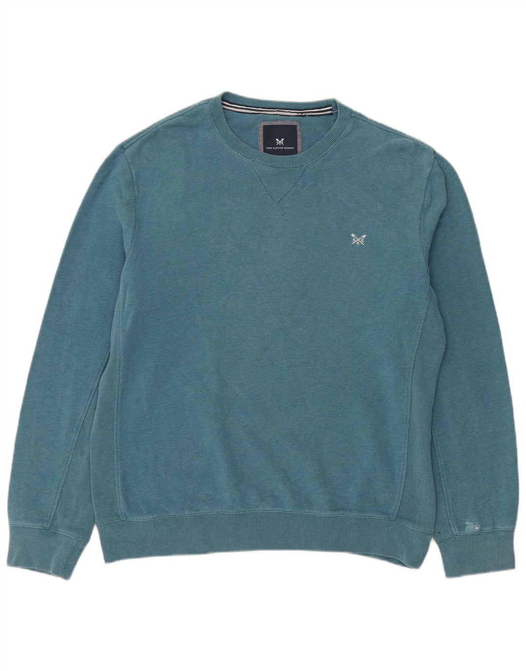 Crew Clothing Felpa da uomo Maglione XL Cotone blu