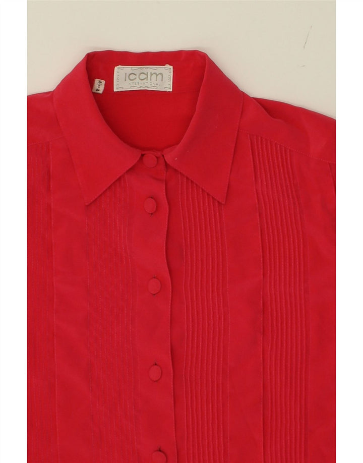 ICAM Womens Shirt EU 40 Medium Pink Vintage Icam and Second-Hand Icam from Messina Hembry 