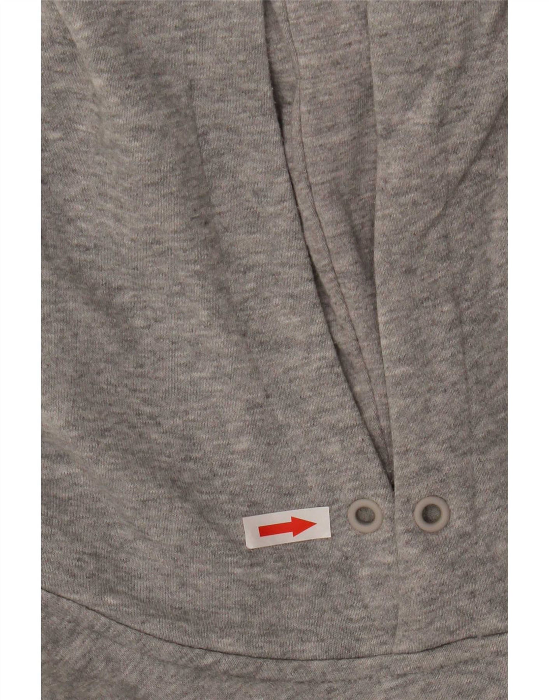 Felpa con cappuccio da uomo Adidas in cotone grigio medio
