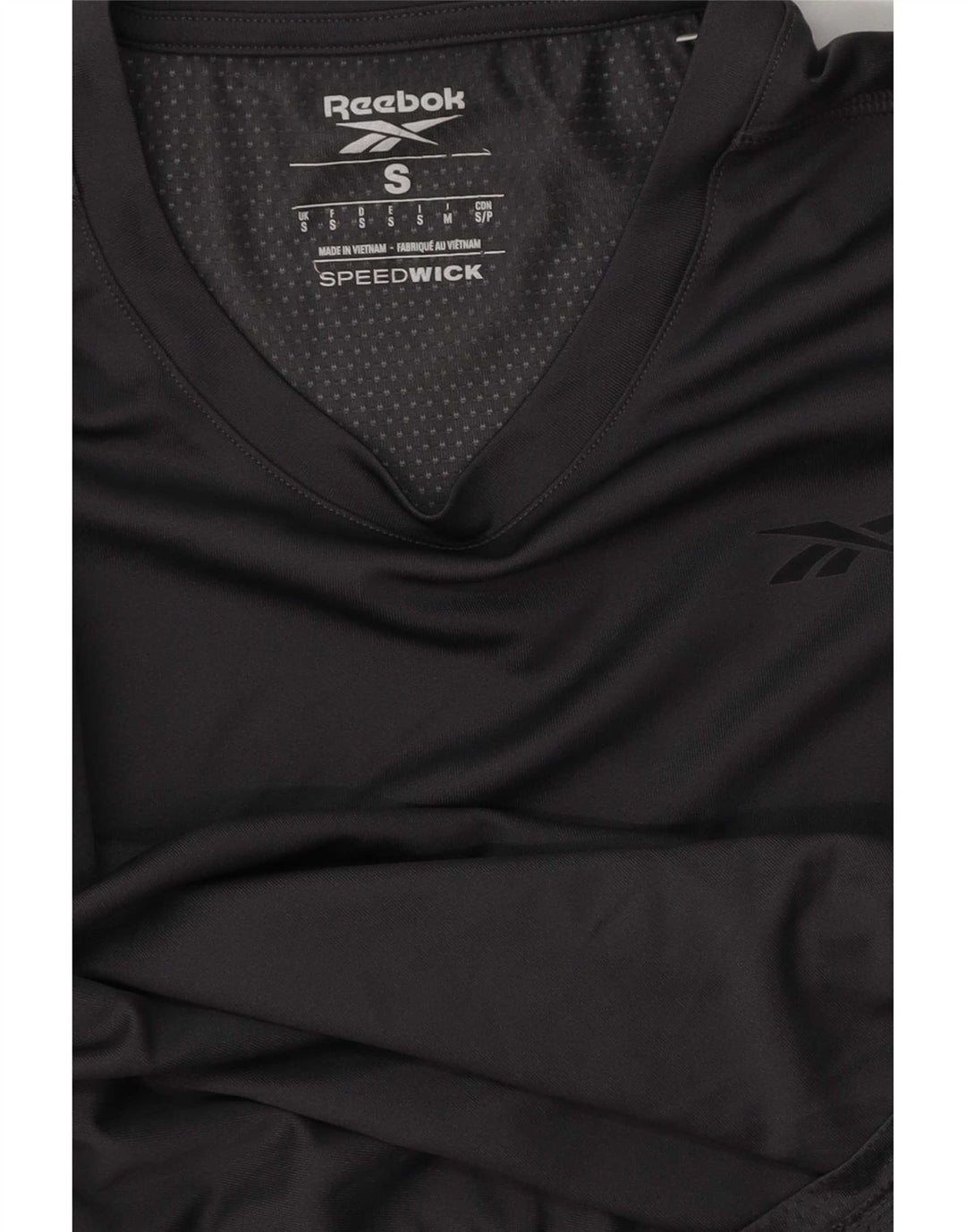 T-shirt Reebok da uomo Top piccola grigia