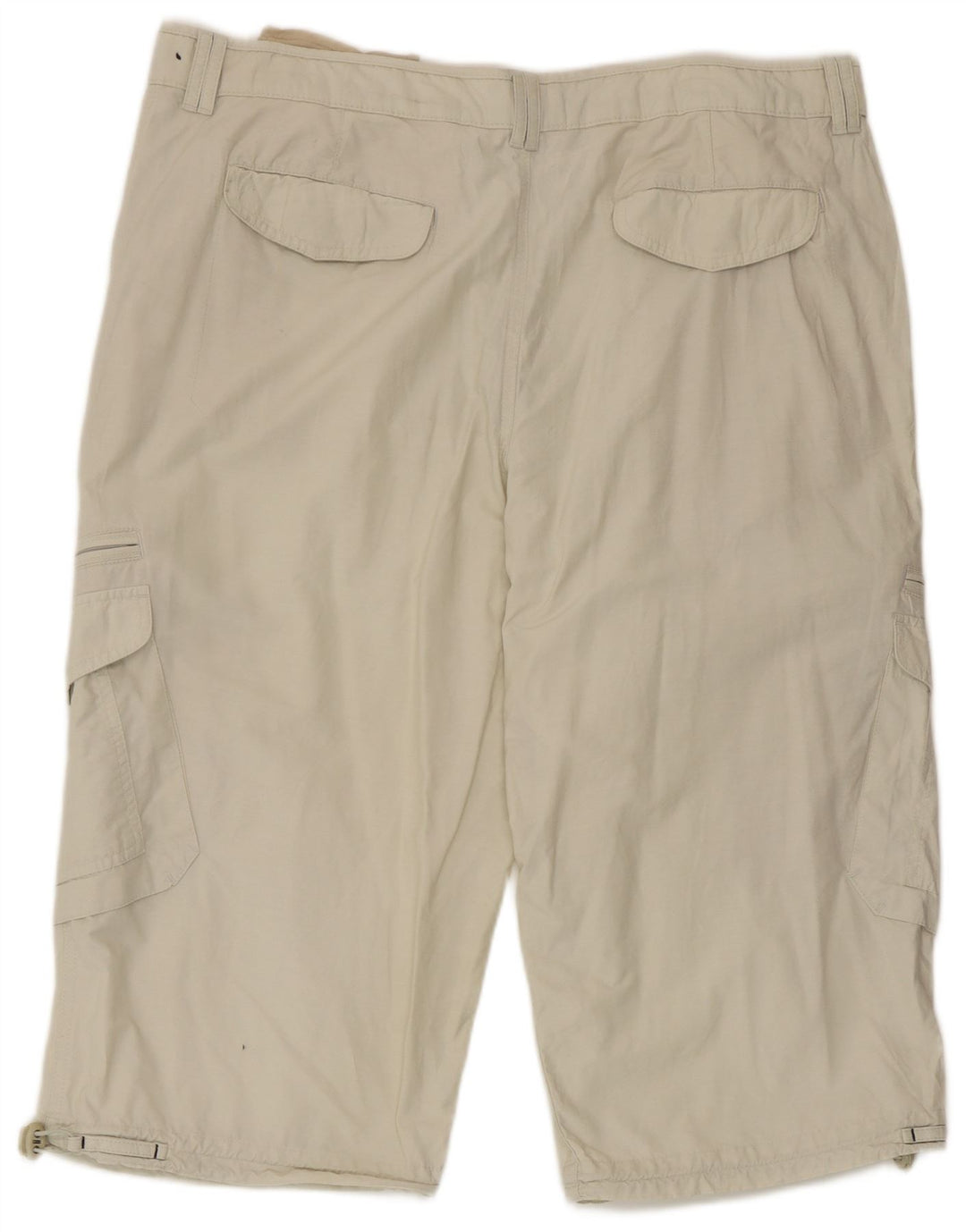 Pantaloncini cargo da uomo Marks & Spencer W40 XL in cotone beige