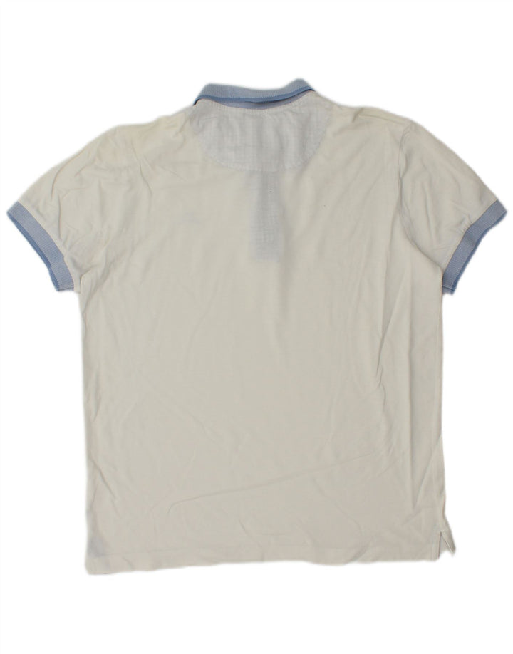 Polo Rugby Kappa Uomo Medium Bianca