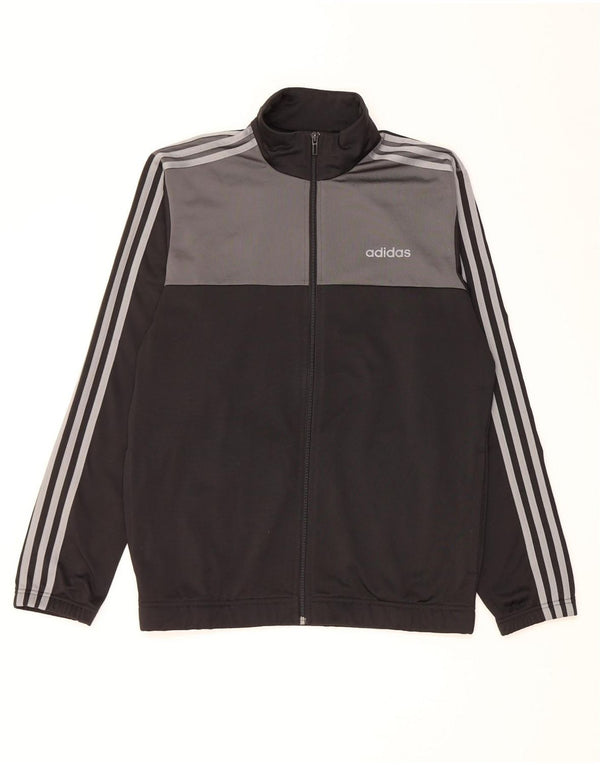 Giacca da tuta da uomo Adidas UK 40/42 Medium Black Colourblock