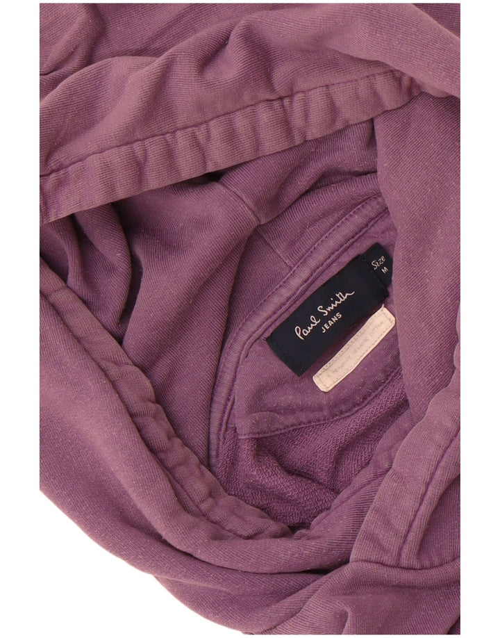 Felpa con cappuccio da uomo Paul Smith in cotone viola medio