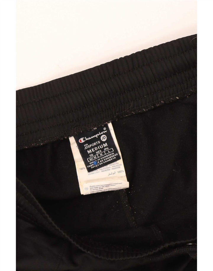 Pantaloni da tuta con grafica da donna Champion UK 14 poliestere nero medio
