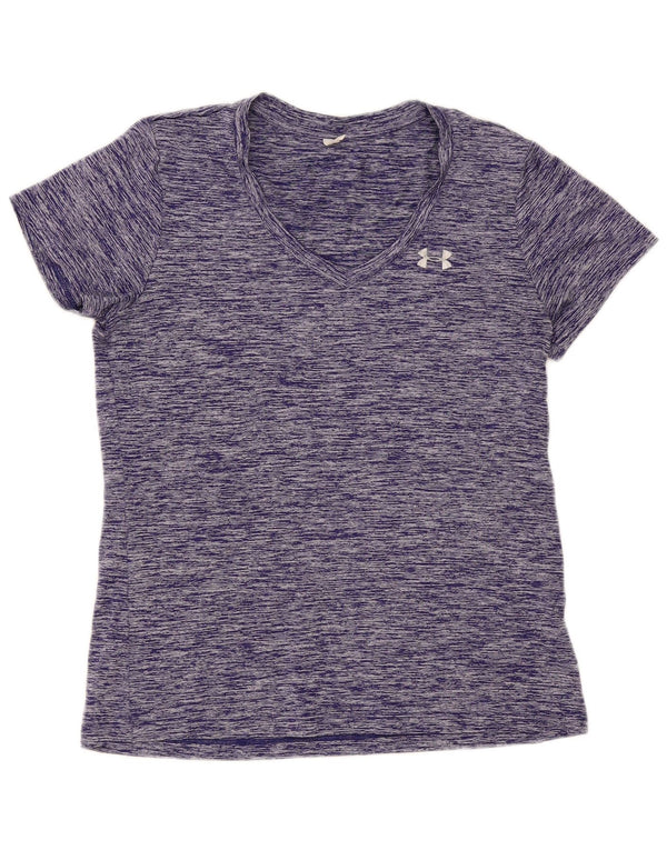 Maglietta da donna Under Armour Top UK 12 Medium Purple Flecked