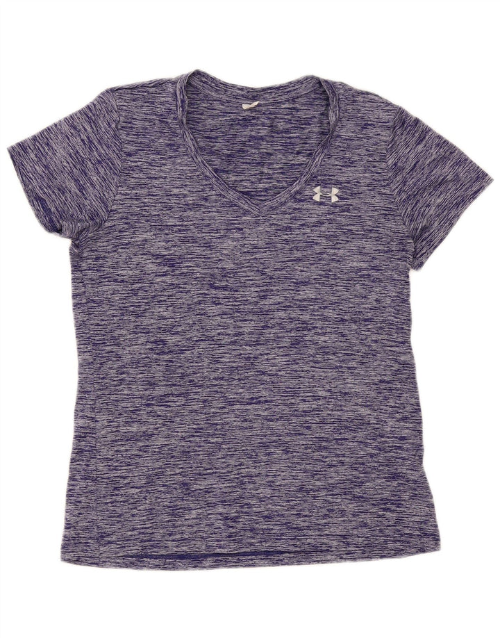 Maglietta da donna Under Armour Top UK 12 Medium Purple Flecked