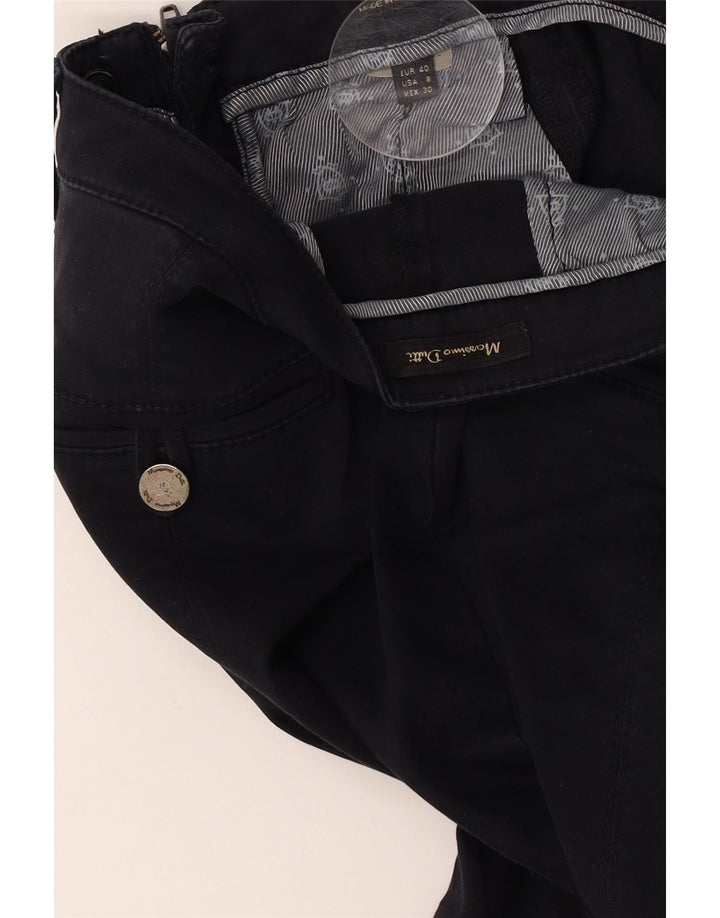 Pantaloni slim da donna Massimo Dutti EU 40 Medium W30 L30 Blu navy