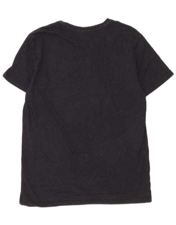 T-shirt grafica da uomo Trussardi Jeans Top XL in cotone nero