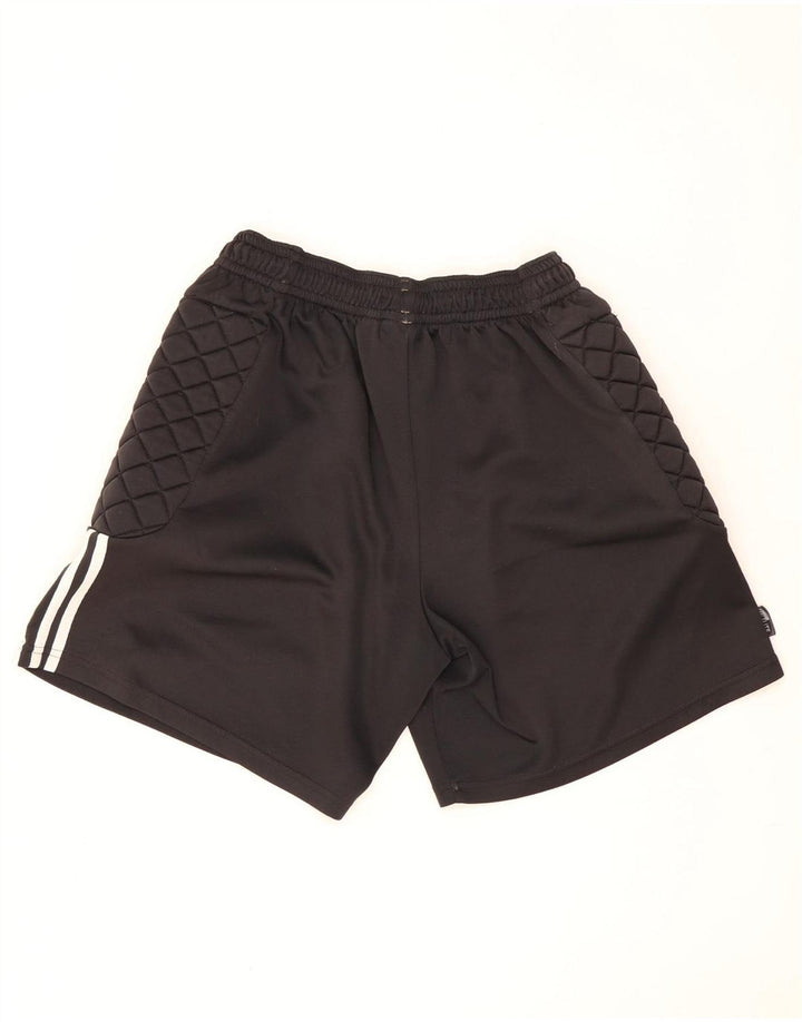 Pantaloncini sportivi Adidas Climalite da uomo grandi in poliestere nero