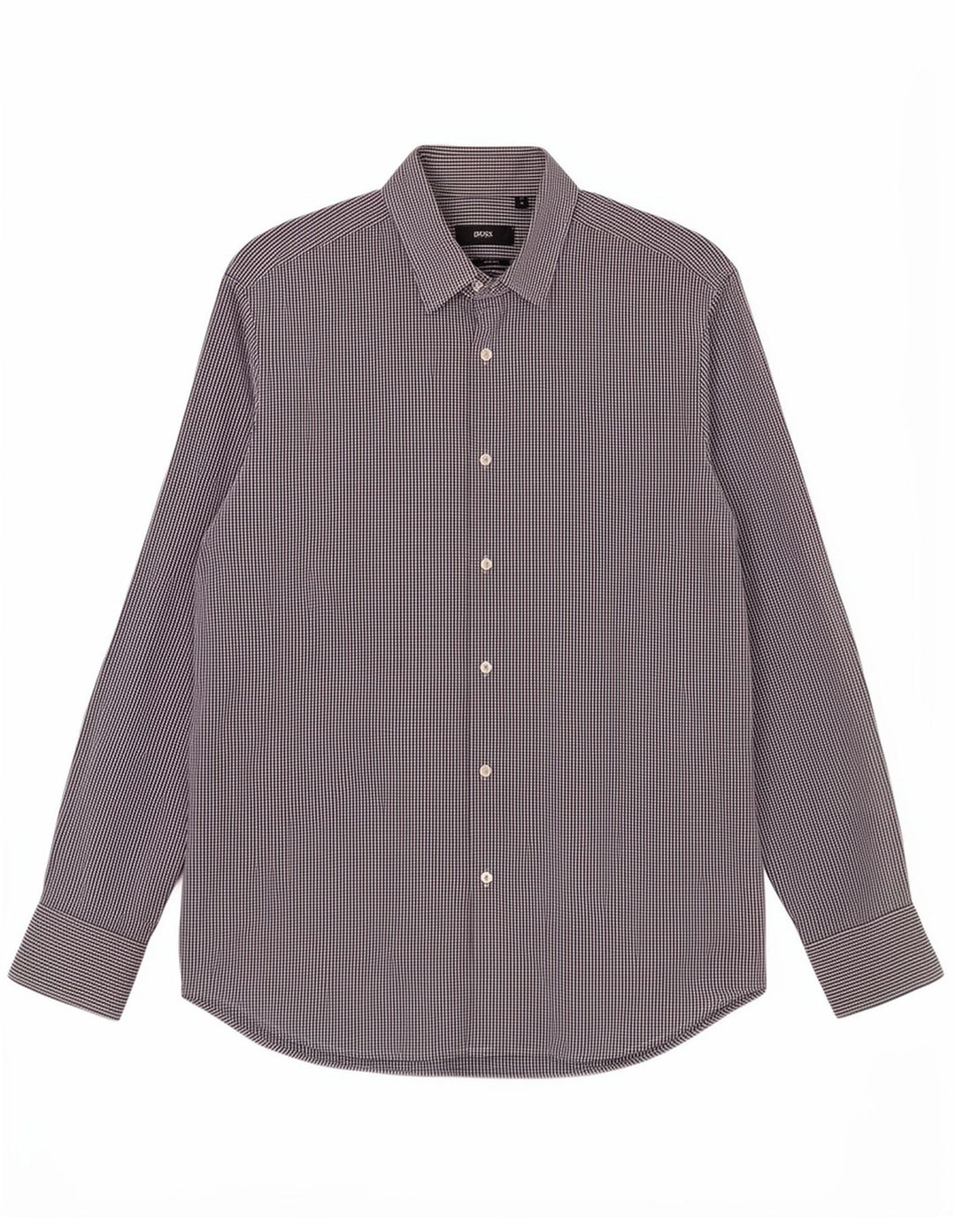 Camicia da uomo vestibilità regolare Hugo Boss taglia 41 16 grande percalle blu