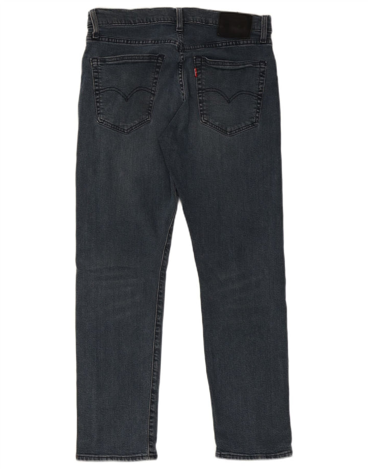 Levi's Uomo 502 Jeans affusolati W32 L30 Blu Navy