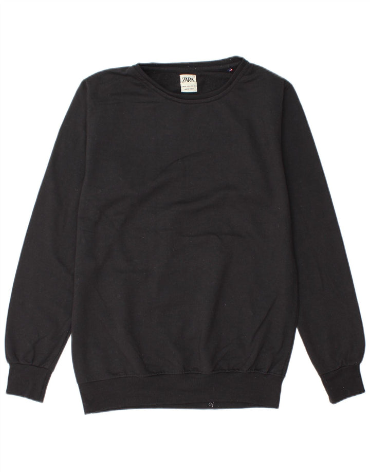 Felpa Zara Da Uomo Maglione Media Nera