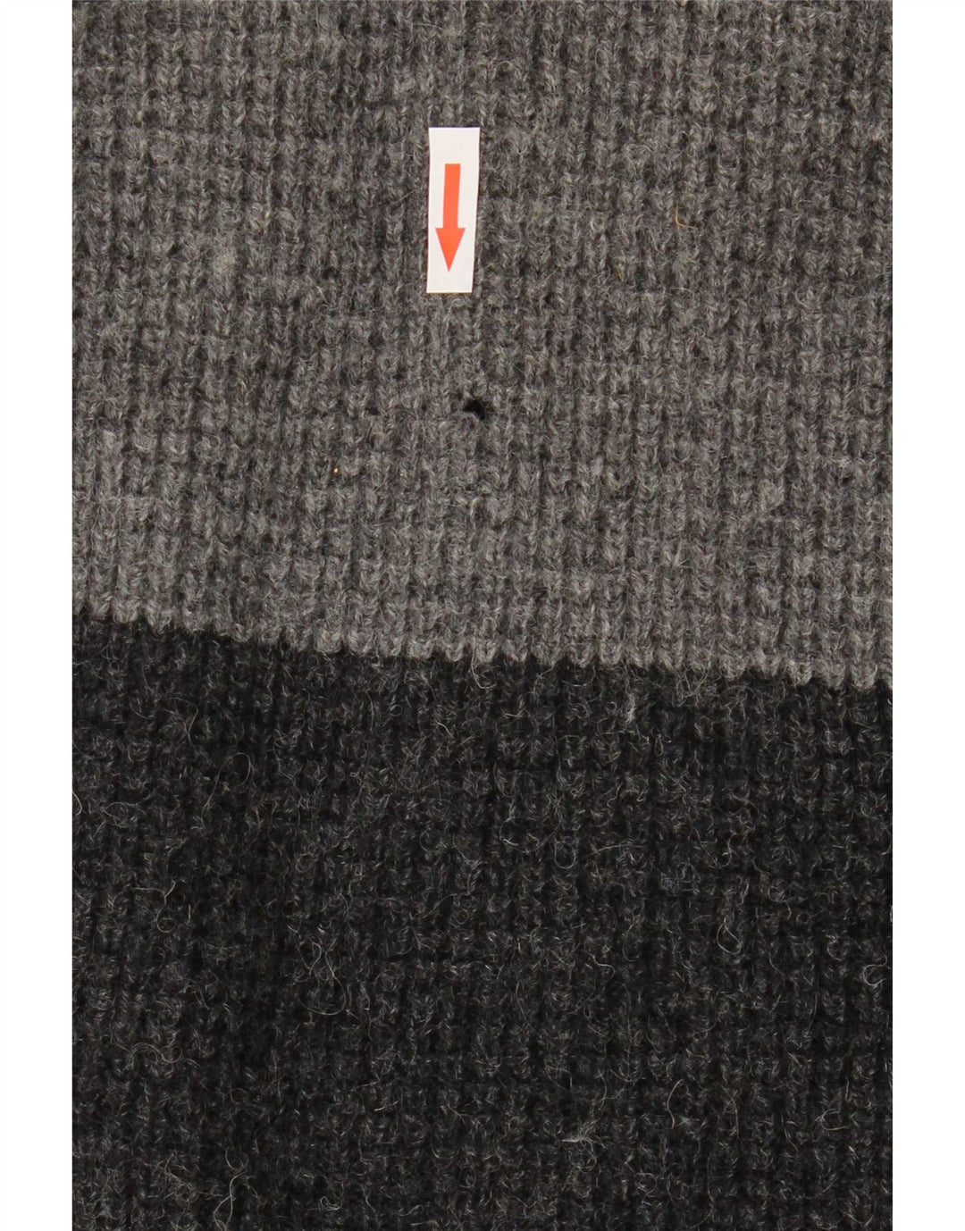 Maglione Levi's da uomo con scollo a V, grande, in lana vergine color grigio color block
