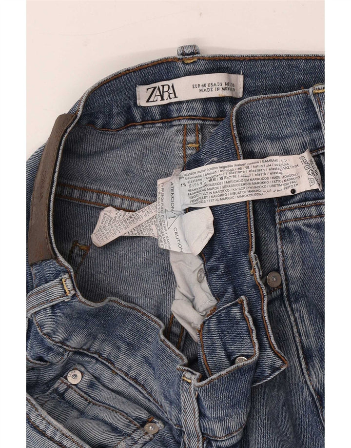 Jeans slim da uomo Zara medi W31 L29 cotone blu