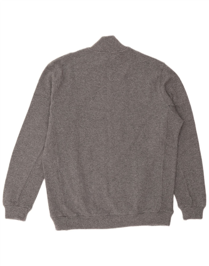 Maglione cardigan da uomo Lacoste taglia 7 2XL Grigio