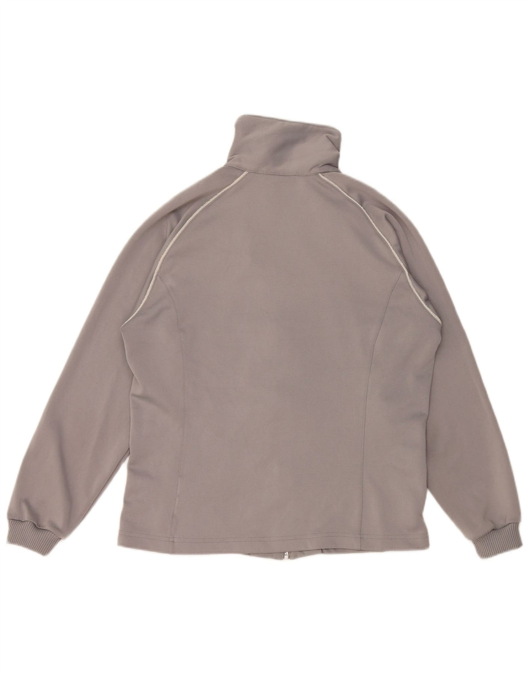 Giacca da tuta da donna Adidas UK 14 Grigio medio